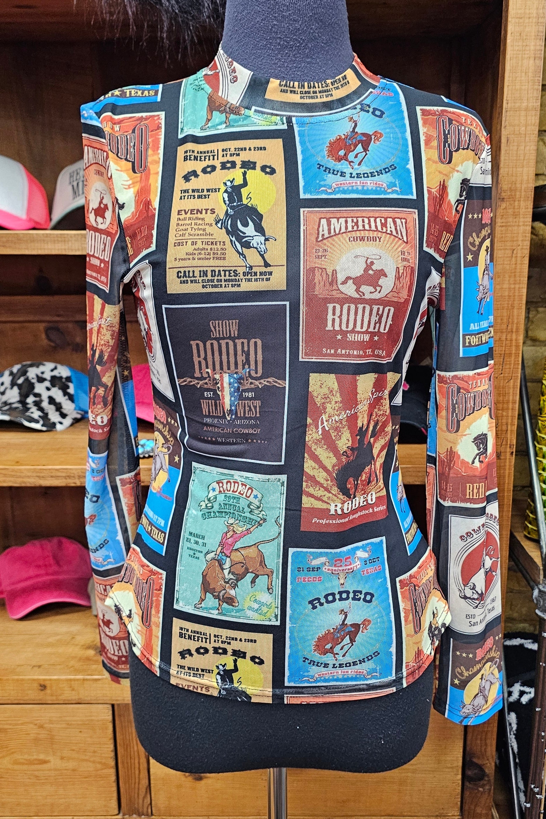 American Rodeo Mesh Top