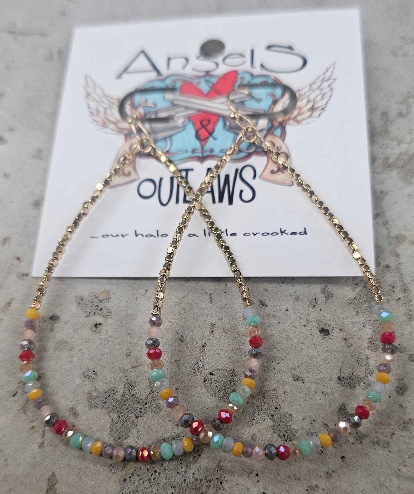 Lucky Charm Hoops