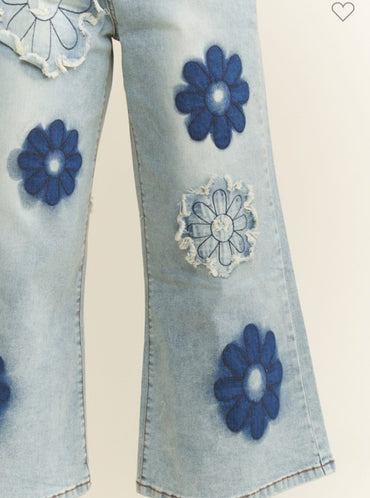 Bloom & Stroll Wide-Leg Denim