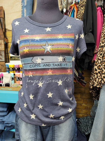 Come and Take It Serape on Stars Tee