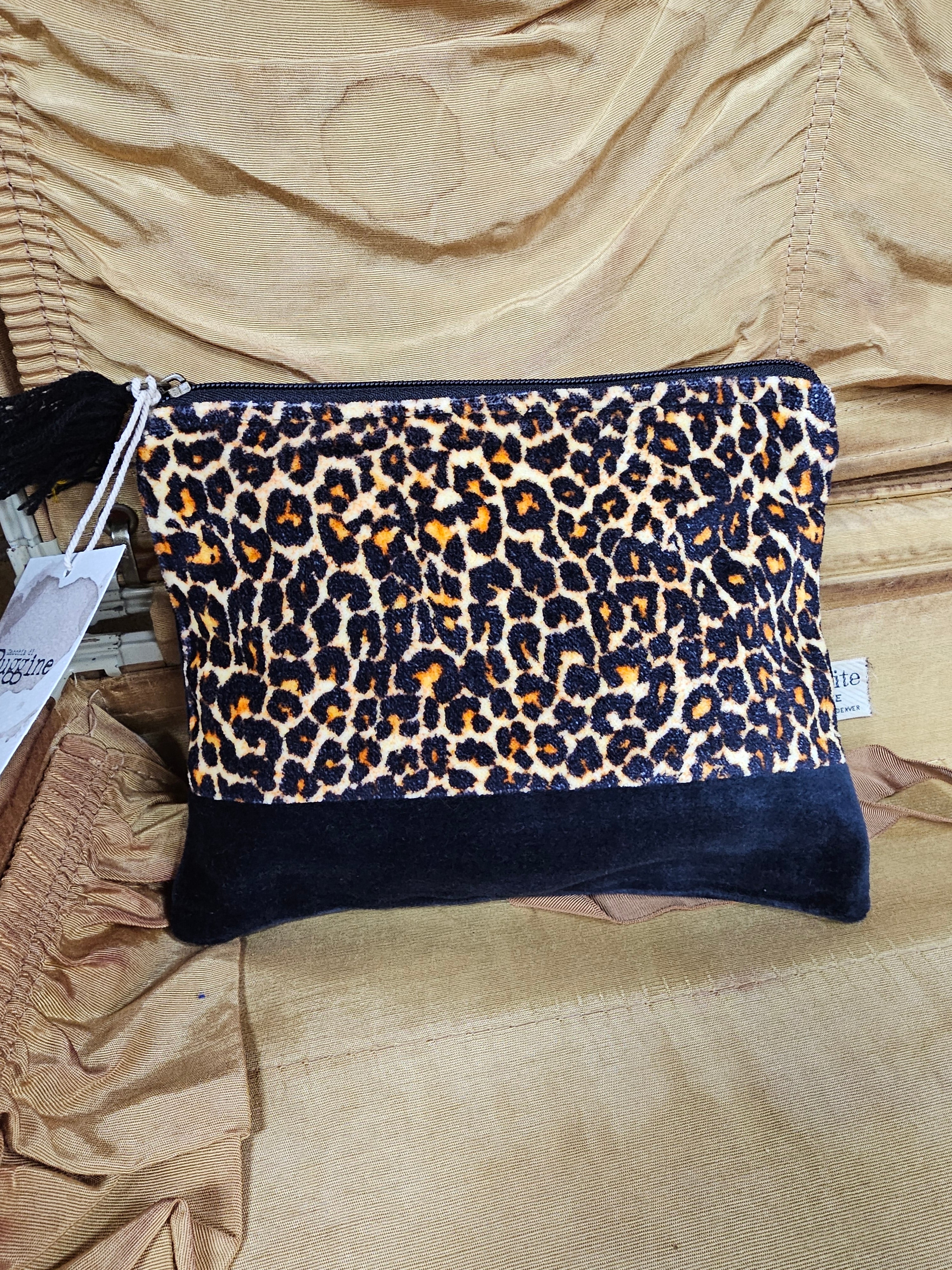Cheetah Makeup Bag