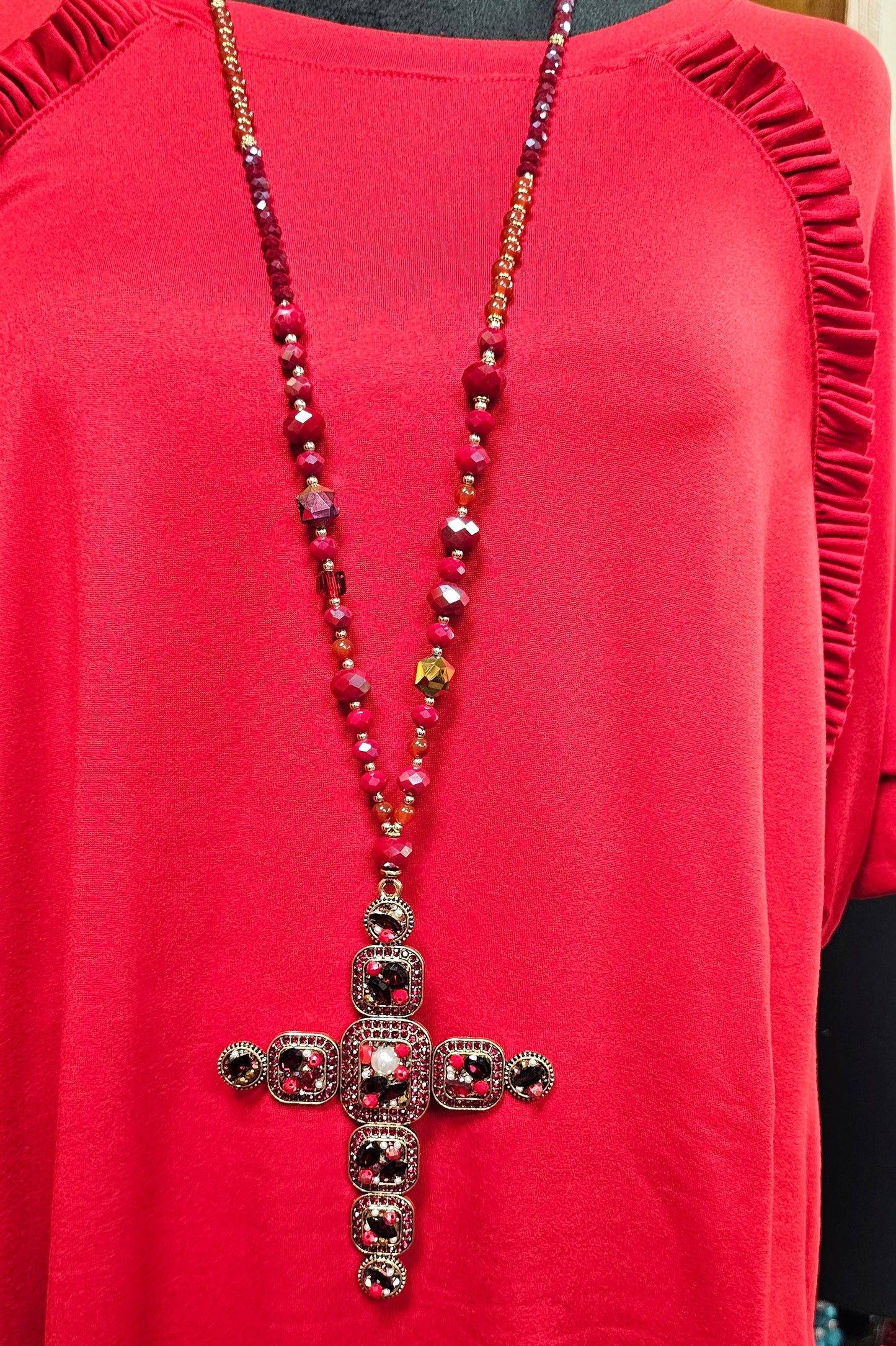 Glorious Cross Necklace