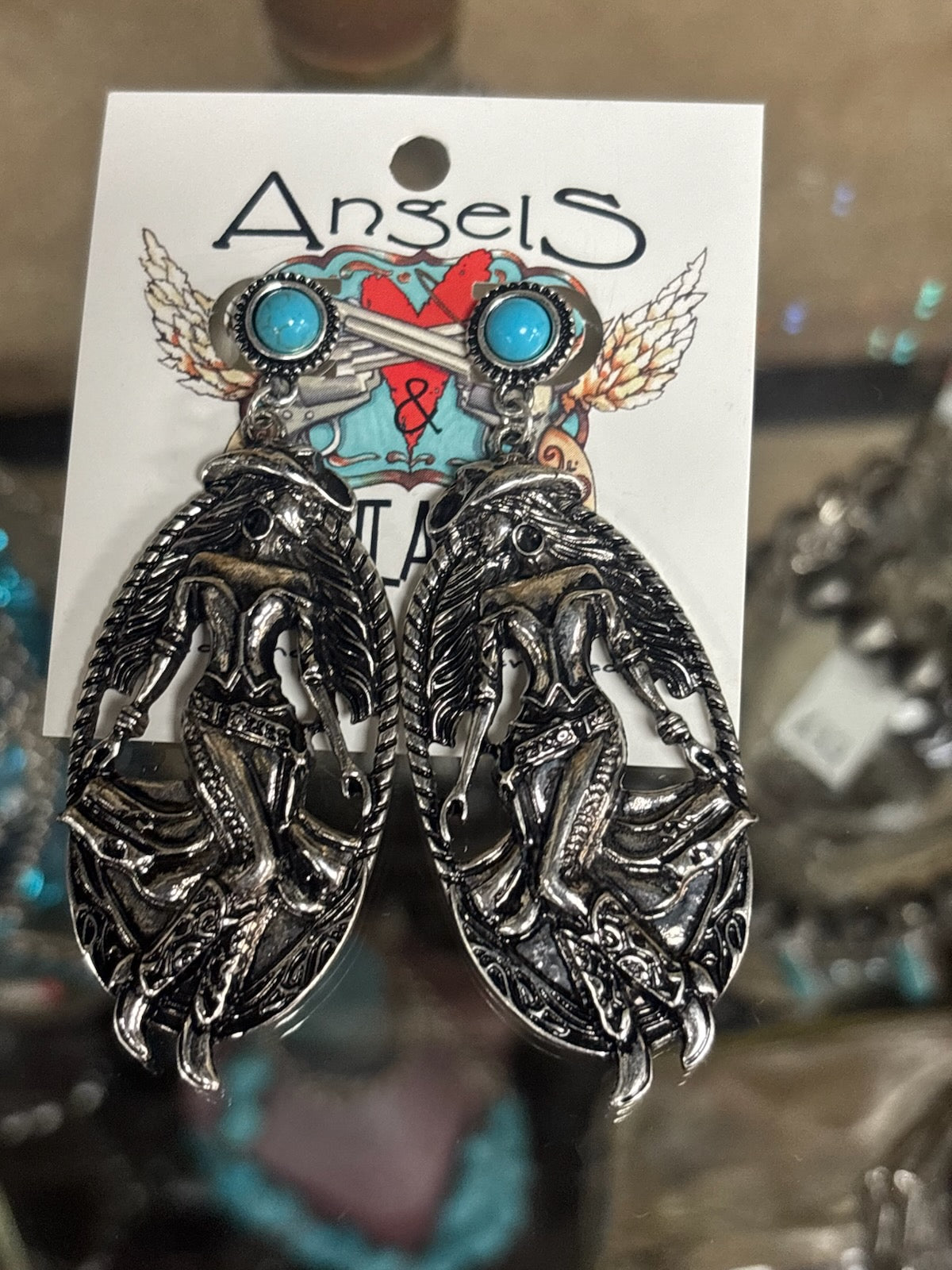 The Carolina Cowgirl Earrings