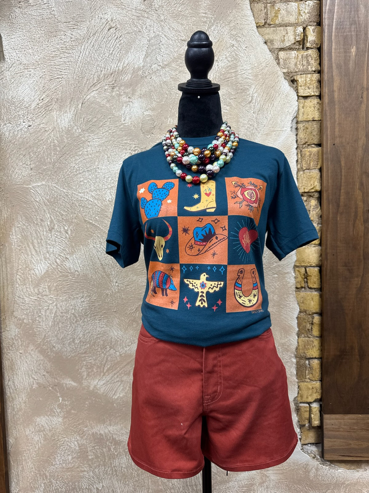 Cowboy Colorblock Tee