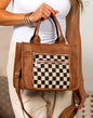 Checkered Classic Tote