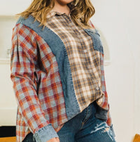 Backroad Beauty Patchwork Top